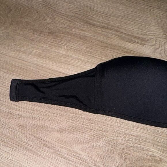 Pink Victoria's Secret Black Multi Way Bandeau Strapless Bra 34C - Picture 5 of 10